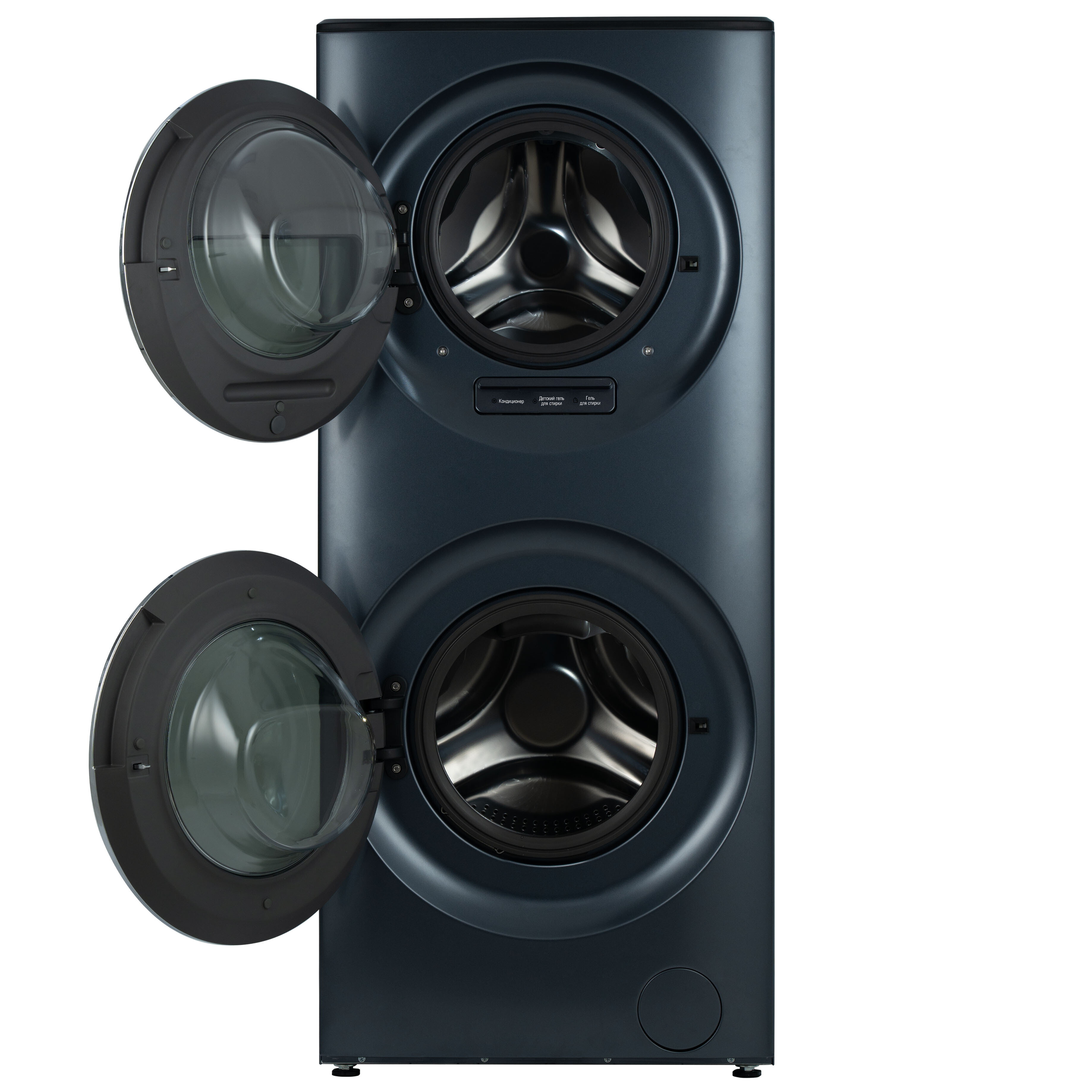 9195716 Стирально-сушильная машина Бирюса WMD-SG1514/15 W синий STDN-0084810 - Вид №5