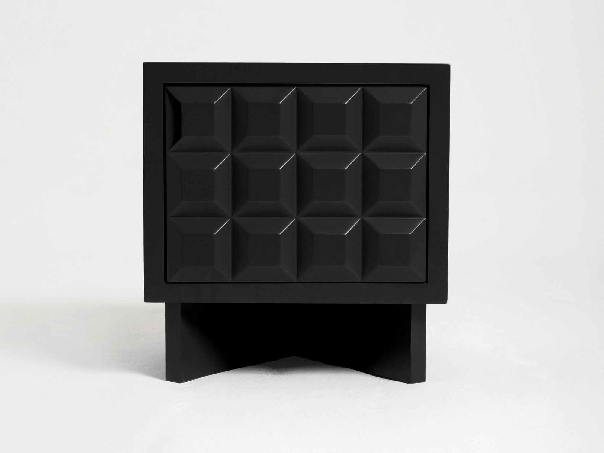 Прямоугольная фанерная тумбочка YET. Design Studio KARO ARCH-00083232 - Вид №4