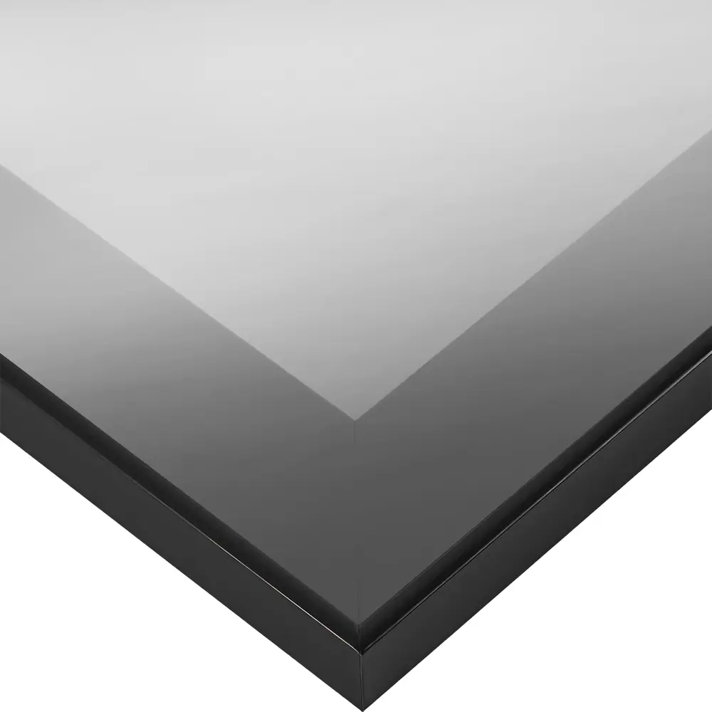 Фасад-витрина KONSENSA Вельск 60x137 см чёрный матовый для кухонного шкафа 89405454 STLM-1581810 - Вид №3