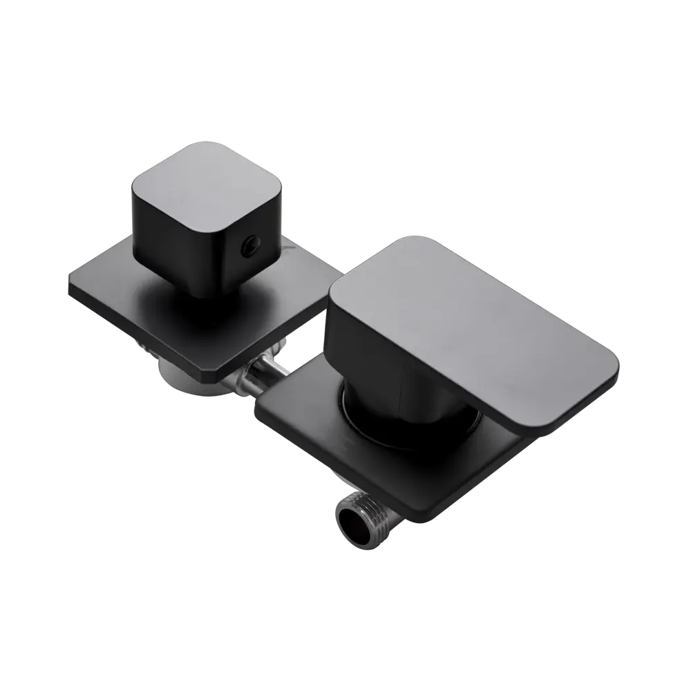 Смеситель для душа KONSENSA Бруклин однорычажный цвет черный STLM-2194685