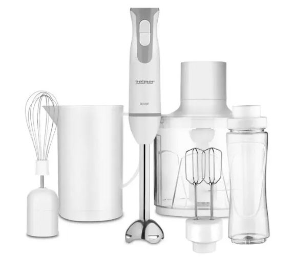 8197548 Блендер погружной Zelmer ZHB4555S белый STDN-0019011 - Вид №5
