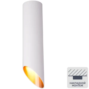 Светильник накладной Elektrostandard DLN115, 2 м², цвет белый/золото