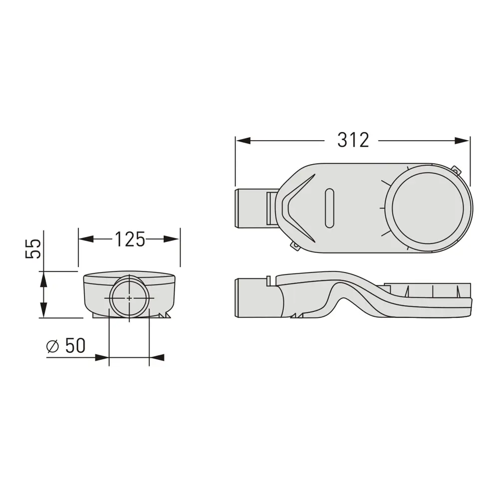 Трап для душа Berges Wasserhaus Trend 600 мм комбинированный затвор STLM-2095201 - Вид №8