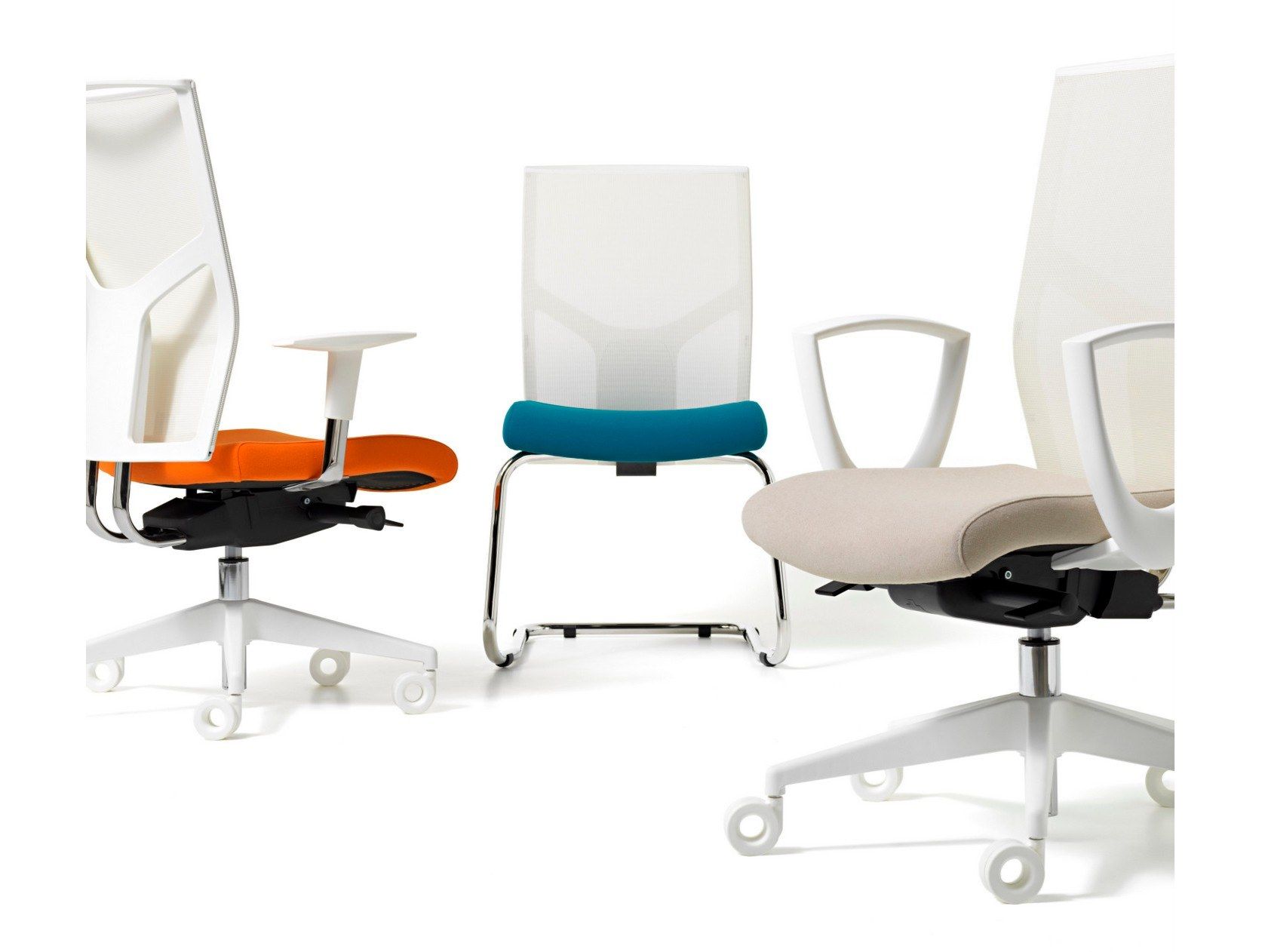 Тканевый консольный операционный офисный стул Diemme ARCH-00037792 - Вид №3