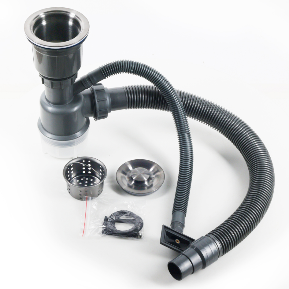 Мойка H5045 MELANA ProfLine 3,0/200 САТИН врезная прямоугольная с коландером H5045 H5045 сатин - Вид №2