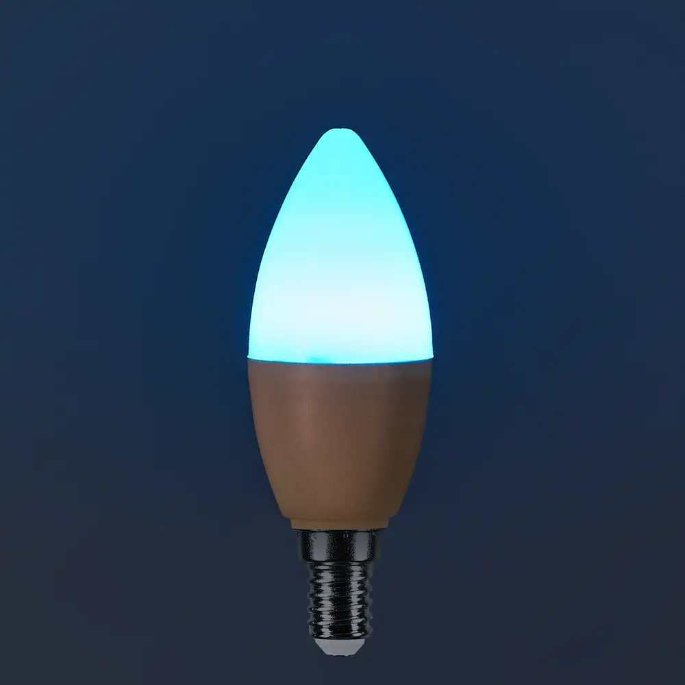 Лампа светодиодная Osram E14 220-240 В 5.5 Вт свеча матовая 470 лм, регулируемый цвет света RGBW, для диммера 82911571 STLM-2195903  - Вид №16