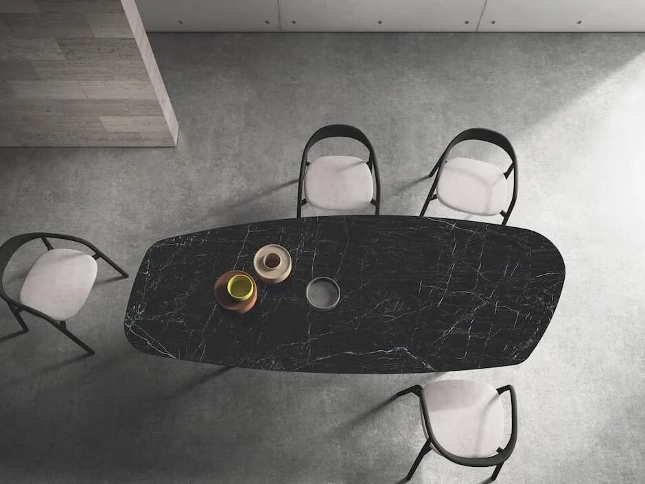 Керамический стол свободной формы Sovet Italia LEWOOD SHAPED 03 ARCH-00090656 - Вид №1