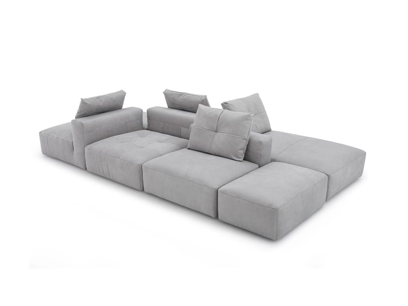 3-местный кожаный диван CAMPO DE' FIORI RYE ARCH-00046441 - Вид №7