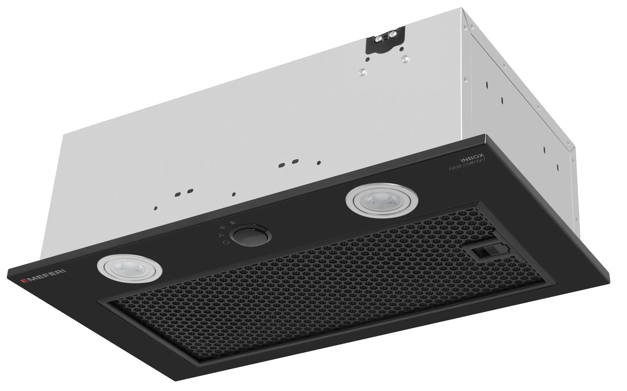 9270630 Вытяжка полновстраиваемая Meferi INBOX52BK PUSH COMFORT черный STDN-0112000 - Вид №2