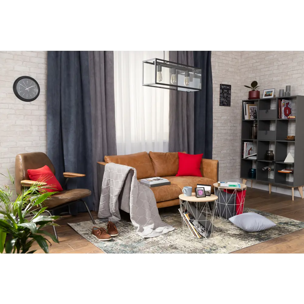 EURO DECOR Лофт - флизелиновые обои белого цвета с текстурой 18595284 STLM-0011608 - Вид №3