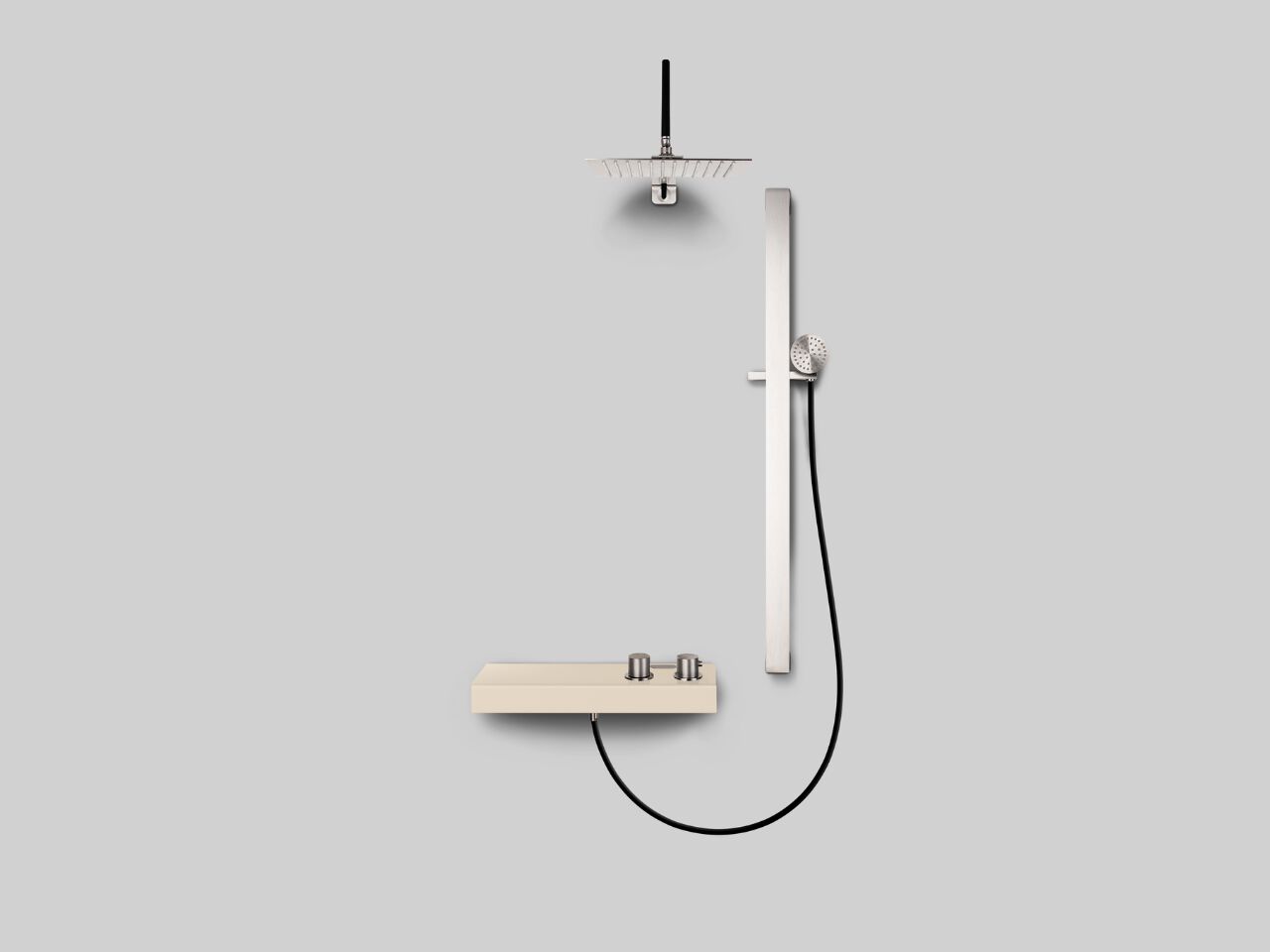 Стержень из нержавеющей стали с ручным душем Cropelli Alyssia ARCH-00026928 - Вид №30