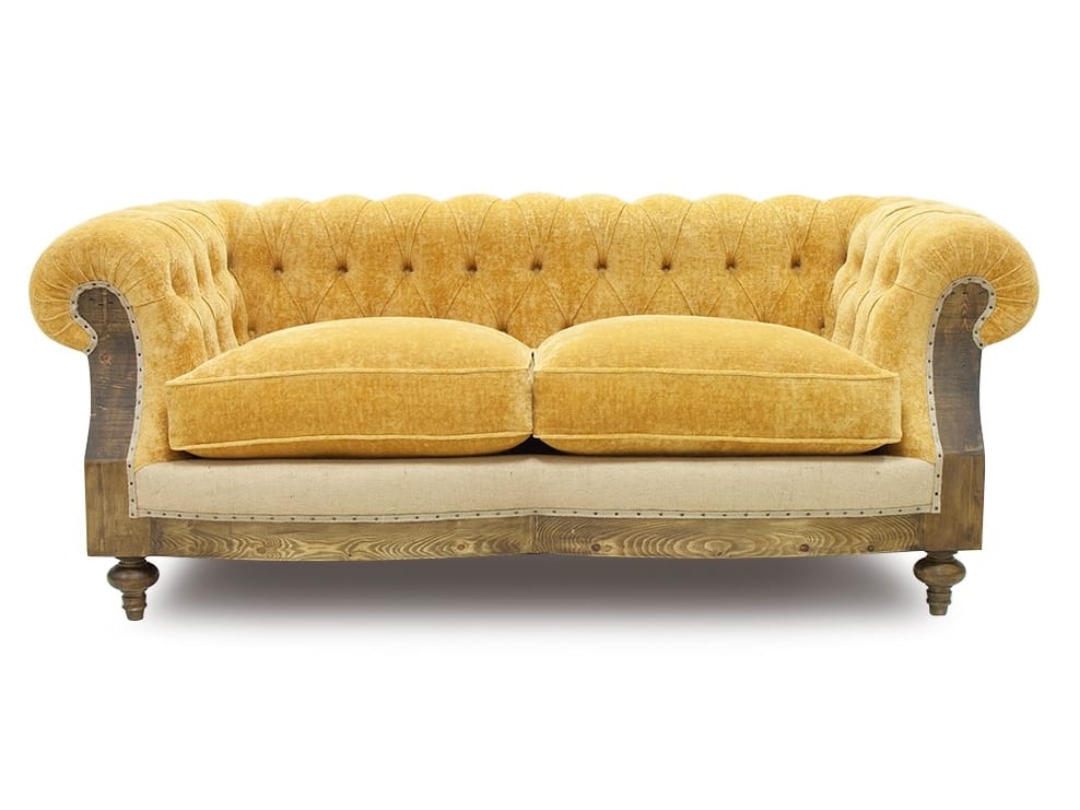 2-местный бархатный диван capitonné CREARTE COLLECTIONS Chesterfield Big Ben Essence ARCH-00131562