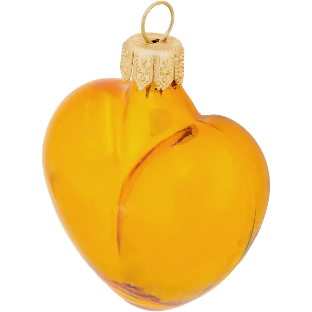 Ёлочное украшение «Сердечко» 7 см в коробке 82752923 STLM-2153799 Santreyd 