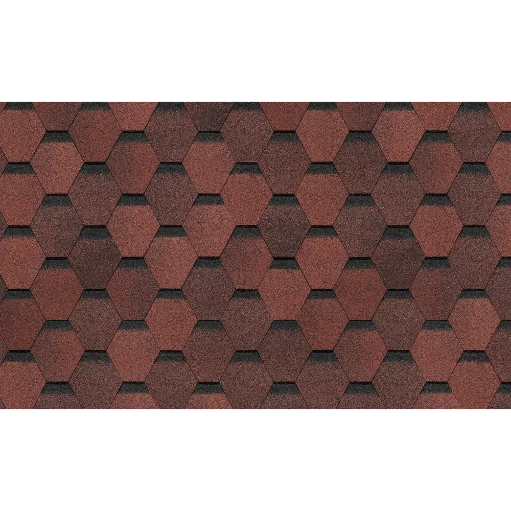 Гибкая черепица Dacha Americana красный 3 м² DÖCKE STLM-2192138 - Вид №1