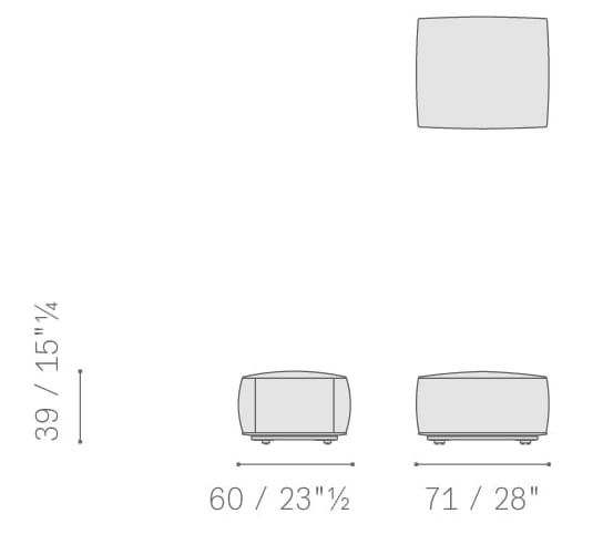 Кожаный диван с полуостровом Poltrona Frau коллекция-диваны и кресла ARCH-00128919 - Вид №16