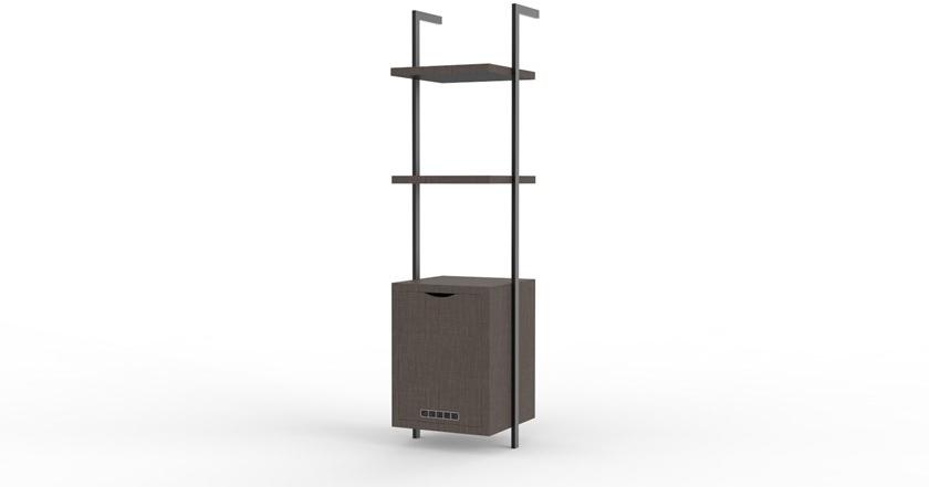 Mobilspazio Полка с креплением от пола к потолку для гостиниц Urban sun-id-1466484 - Вид №4