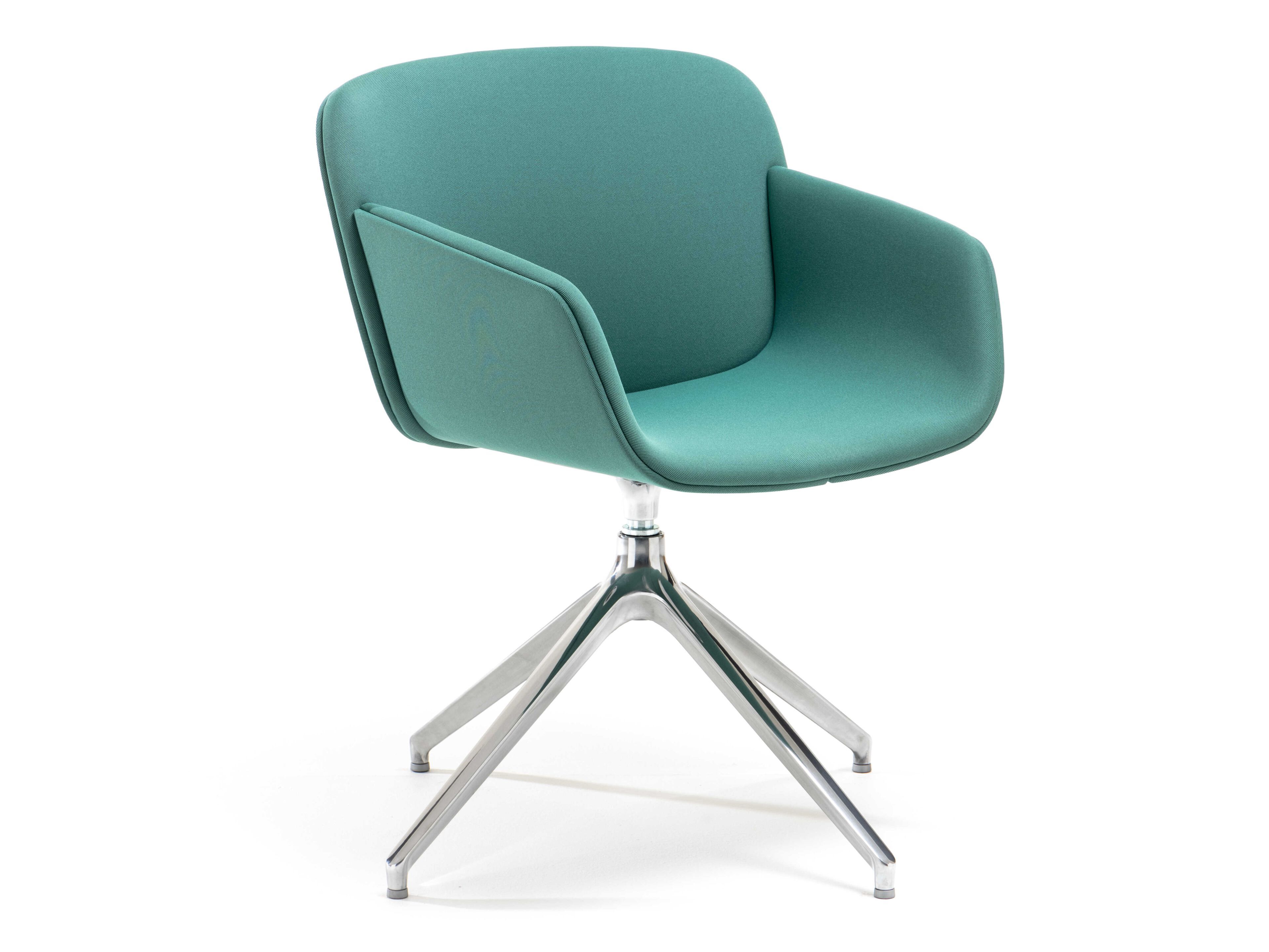 Тканевый поворотный мягкий стул с подлокотниками VAGHI Free Soft ARCH-00126379 - Вид №1