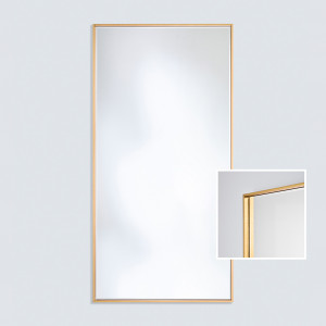 2857.412 Зеркало интерьерное Soho Gold XL Синтетическая рама Deknudt