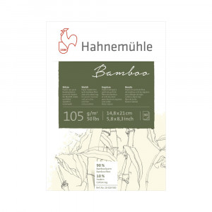 10628560 Альбом-склейка для набросков «Bamboo», бамбуковая бумага 105 г/м2 А5+ 16.5 х 21.5 см склейка Hahnemuhle