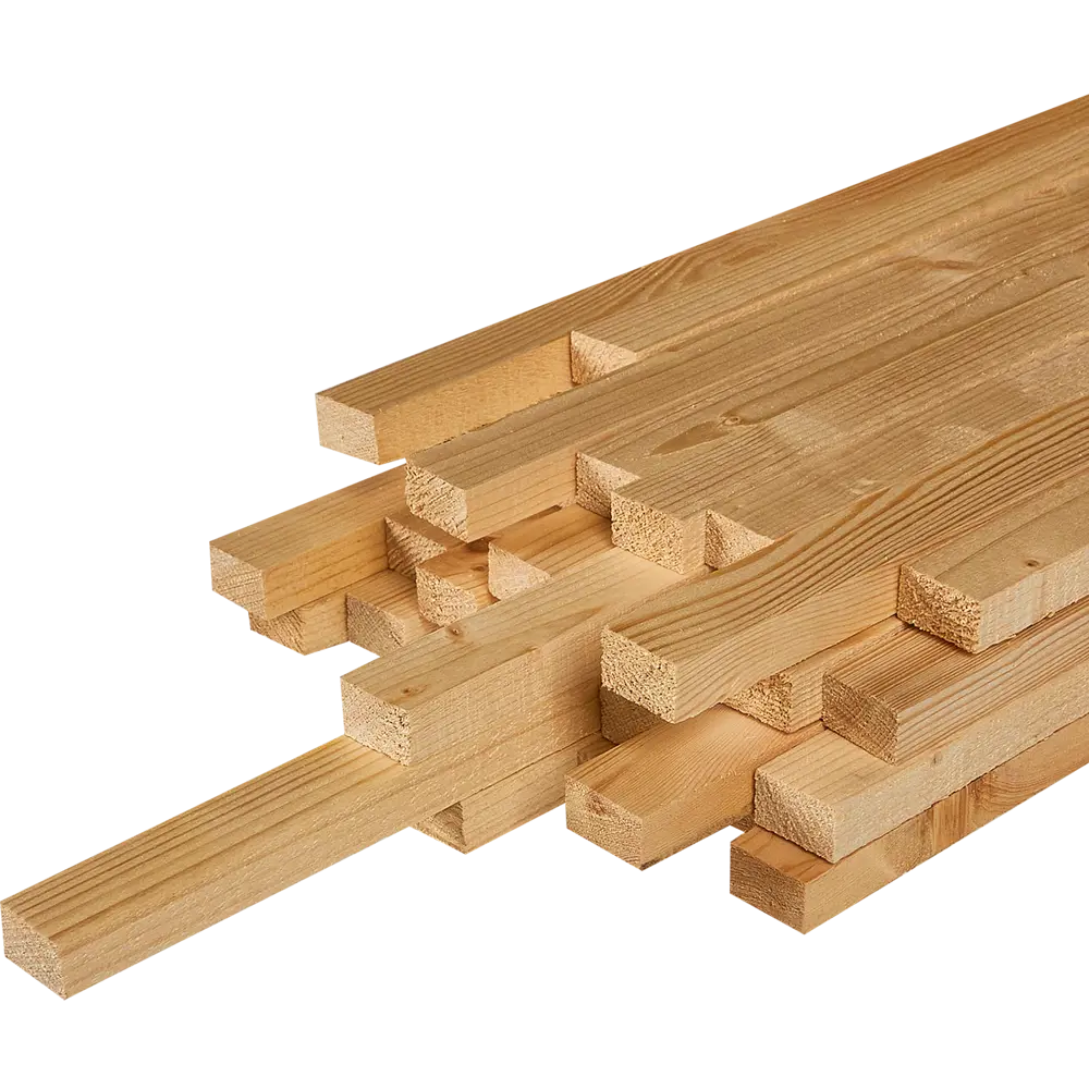 Santreyd Рейка строганая из хвои 20x30x2000 мм для отделки и каркасов 82134763 STLM-0020003 - Вид №1