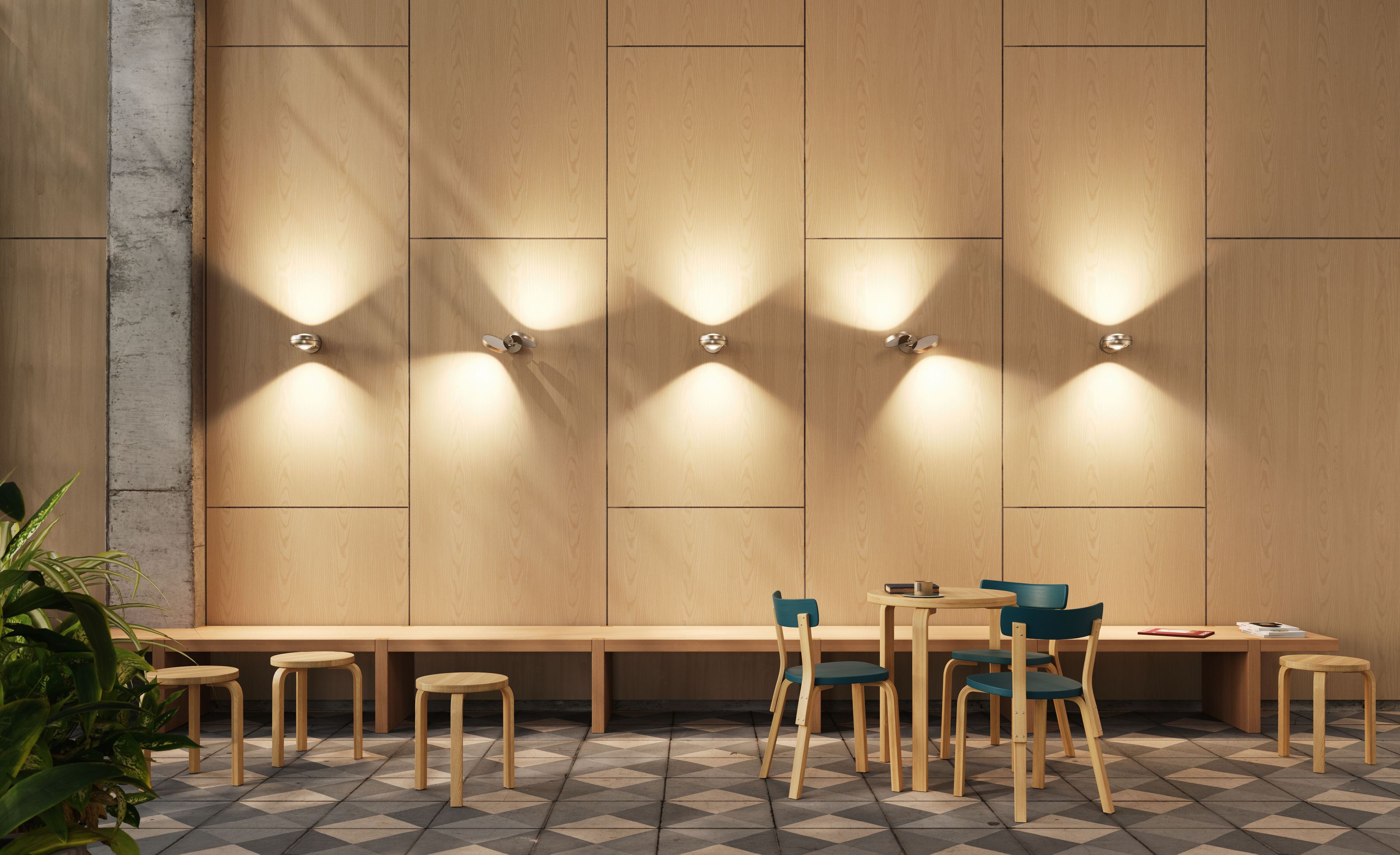 Алюминиевый регулируемый светодиодный настенный светильник Lodes ARCH-00010442