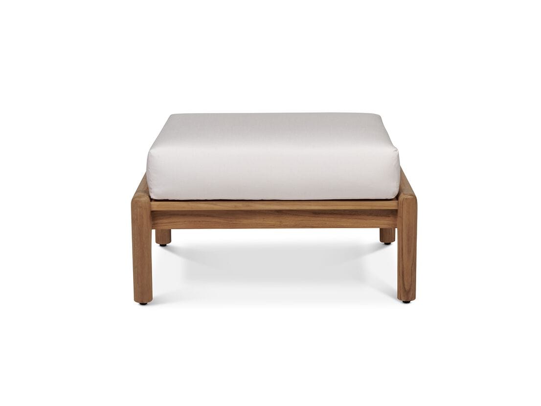 Квадратная подставка для ног из тикового дерева Walters Laurel ARCH-00019506 - Вид №1