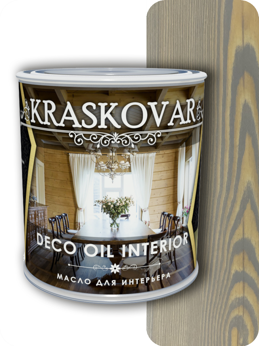 90234459 Масло для интерьера Deco Oil Interior Туманный лес 0.75 л STLM-0142609 KRASKOVAR