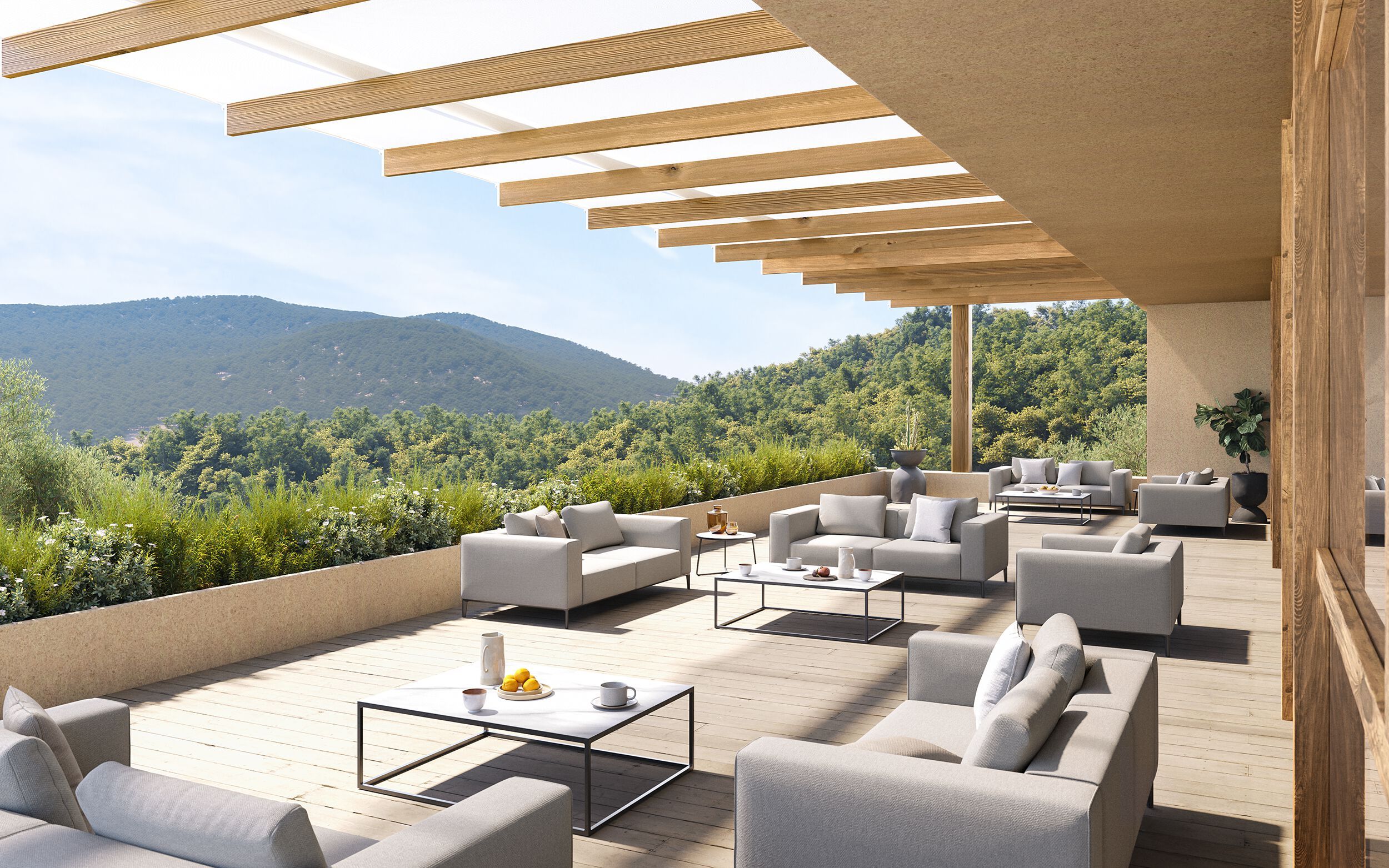 2-местный тканевый садовый диван VINEKO Мани ARCH-00111318 - Вид №3