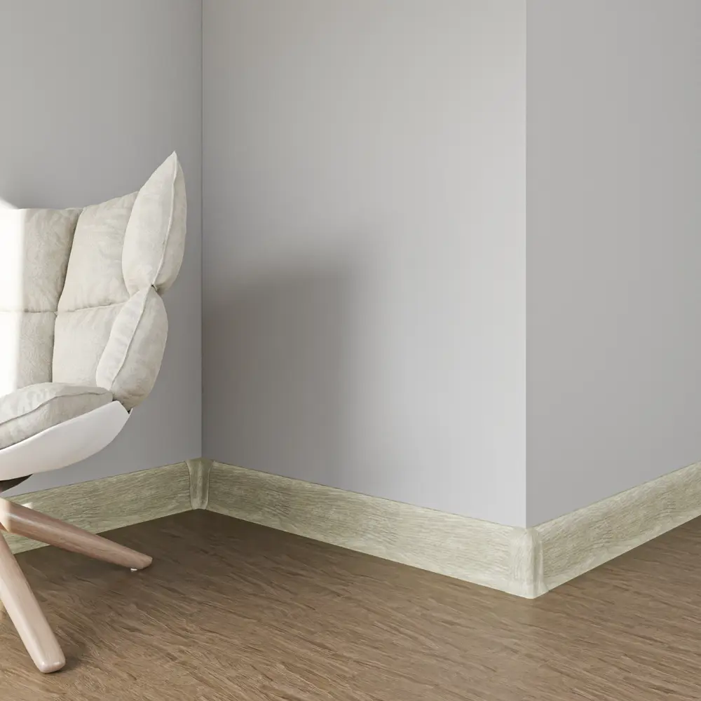 Плинтус напольный ARTENS ПВХ Монгольский с кабель-каналом 7 см 83410252 STLM-0041083 - Вид №4