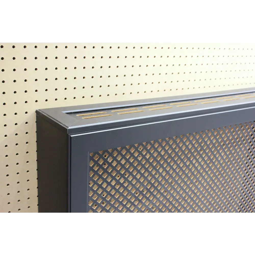 ЛАЙТ Боковые панели для радиаторного экрана 40 мм черный МДФ 89397672 STLM-1396036 - Вид №1