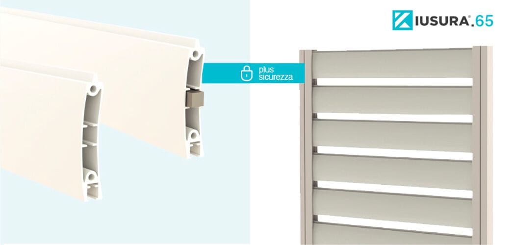 Экструдированный алюминиевый рольставни / жалюзи INCOVAR KIUSURA 65 ARCH-00051327 - Вид №1