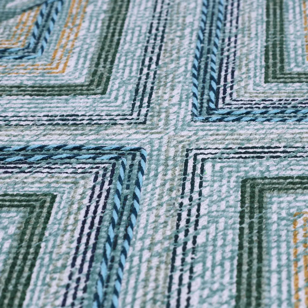 Коврик грязезащитный KREAFORTA Cauvery 60x90 см хлопок цвет перламутровый STLM-2198839 - Вид №3