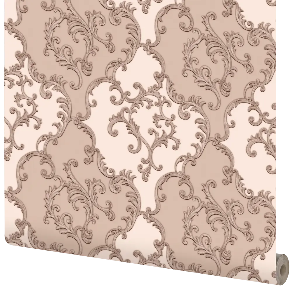 Обои флизелиновые Аспект Богемия бежевые 1.06 м 75015-88 WALL DECOR STLM-2171893