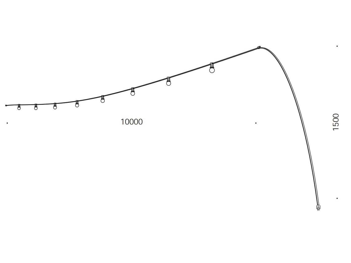Открытый подвесной светильник Renzo Serafini Ottonote ARCH-00089294 - Вид №5