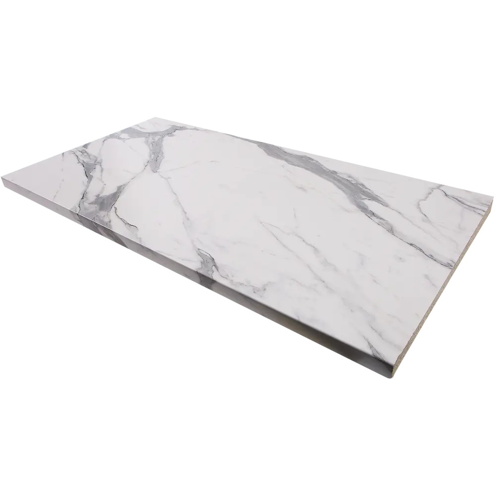 Столешница Маренго 120x3.8x60 см ЛДСП цвет белый 82113212 STLM-2069406 Santreyd №1486 - Вид №4
