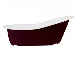 Gentry Home Bexley Cast iron bathtubs with feet Ral 4004 GH103158