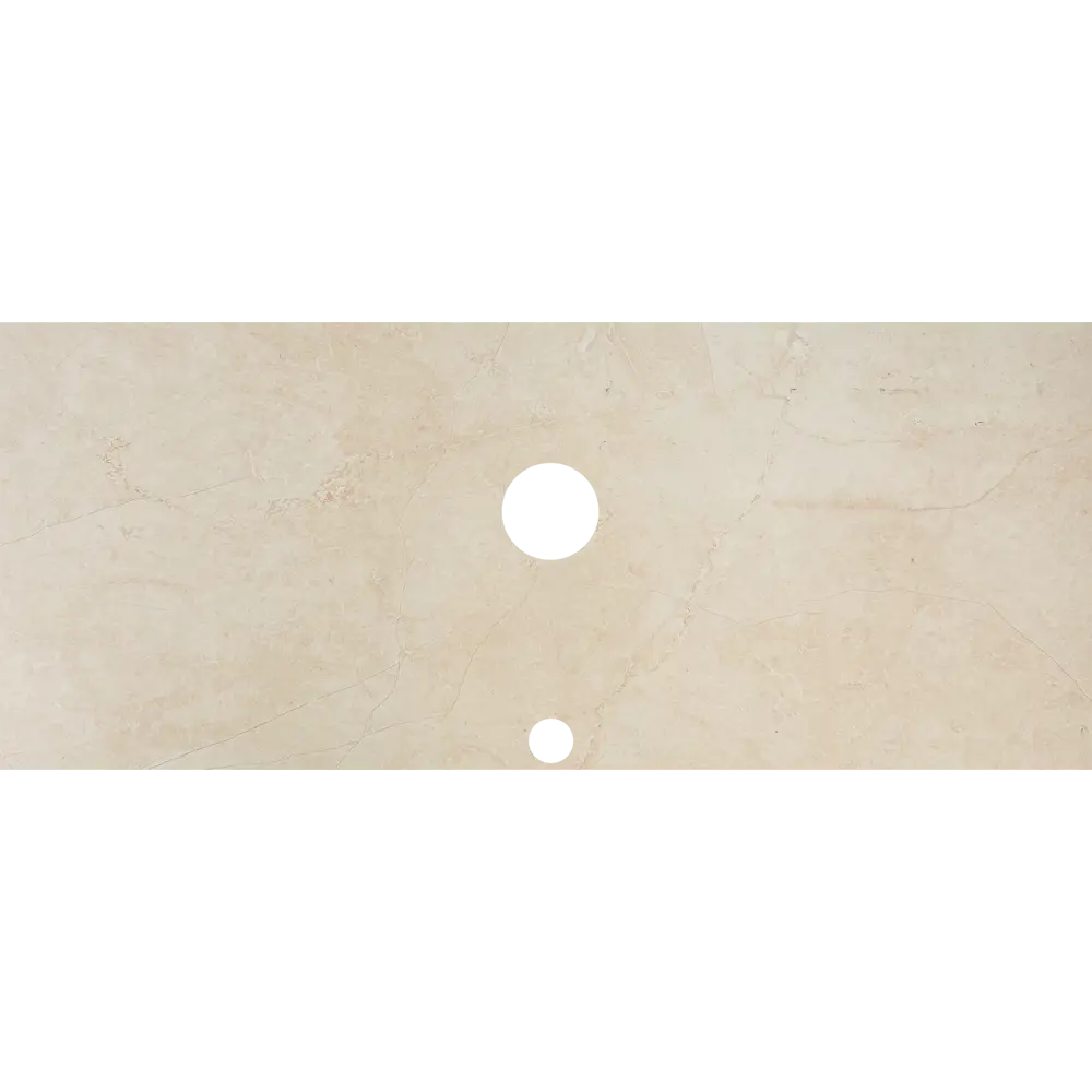 Столешница в ванную 100х45 см керамогранит цвет бежевый Santreyd Столешницы из керамогранита STLM-2058577