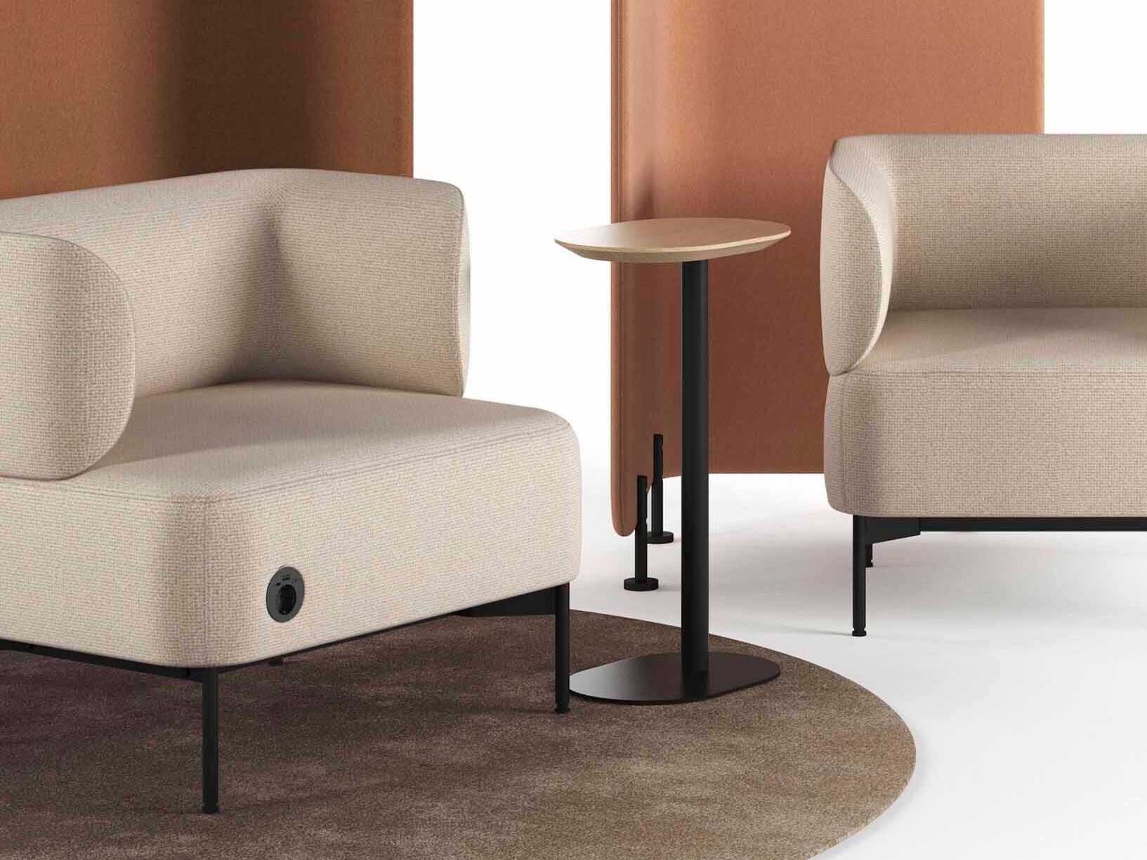 Стальной и деревянный журнальный столик SITLOSOPHY® SIDE TABLE ARCH-00049437 - Вид №4