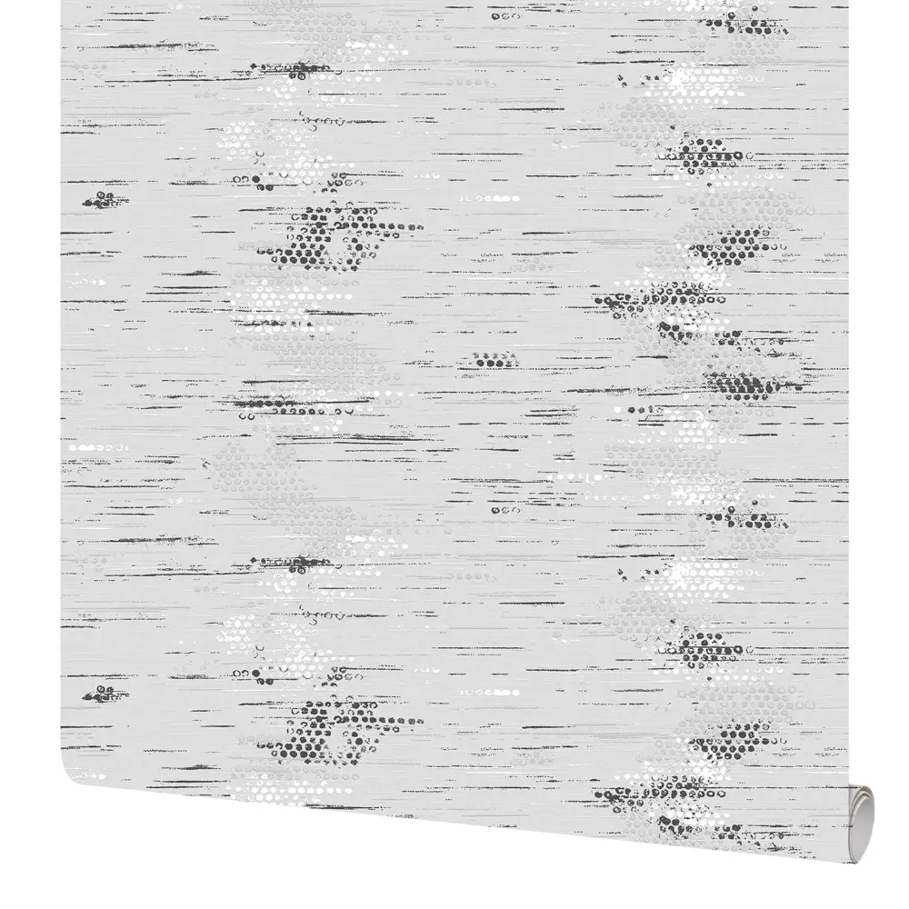 Обои флизелиновые Solo Meet Point серые 1.06 м 285307 STLM-2163530