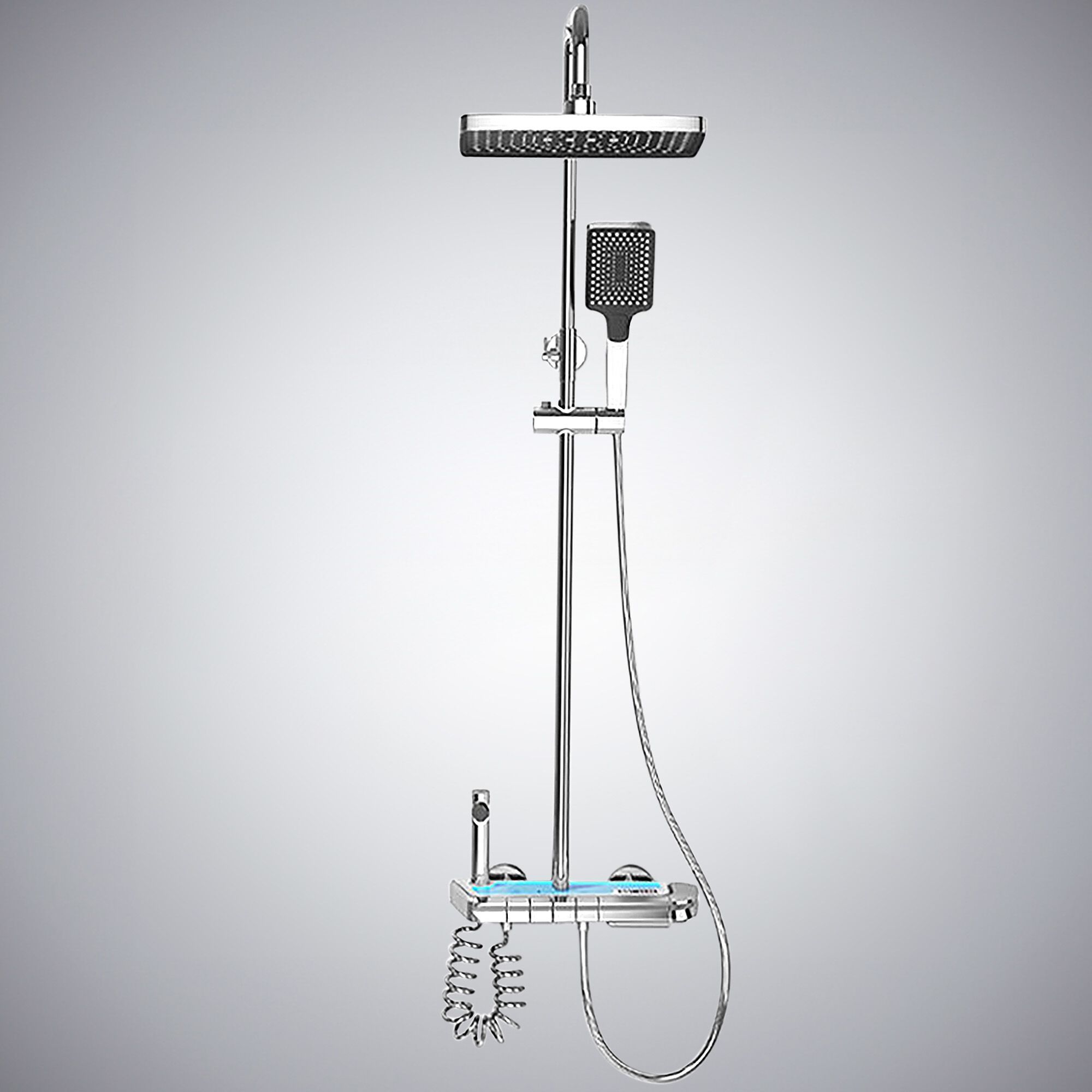 Настенная душевая колонна с душем Fontana Showers CARAVIA ARCH-00097531 - Вид №1