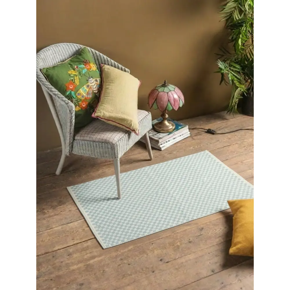 Коврик декоративный Ctim Джой 60x90 см хлопок цвет голубой STLM-2002883 - Вид №4