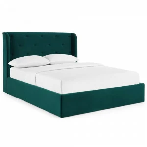 Кровать двуспальная 160х200 зеленая Chaplin ICON DESIGNE ДИЗАЙНЕРСКИЕ 177947 Зеленый