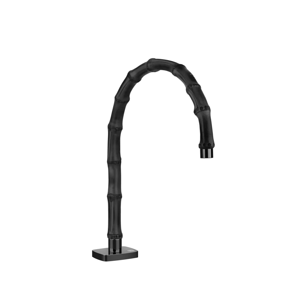 Носик для умывальника 77225 706 Gessi Jacqueline ЧЕРНЫЙ МЕТАЛЛ PVD 77225706