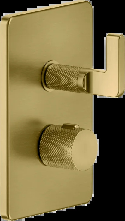 Смеситель для душа 58132 716 Gessi Inciso PVD С ЗОЛОТОЙ ЩЕТКОЙ