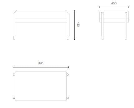 Прямоугольный бархатный пуф Stylish Club His &amp ARCH-00102253 - Вид №8