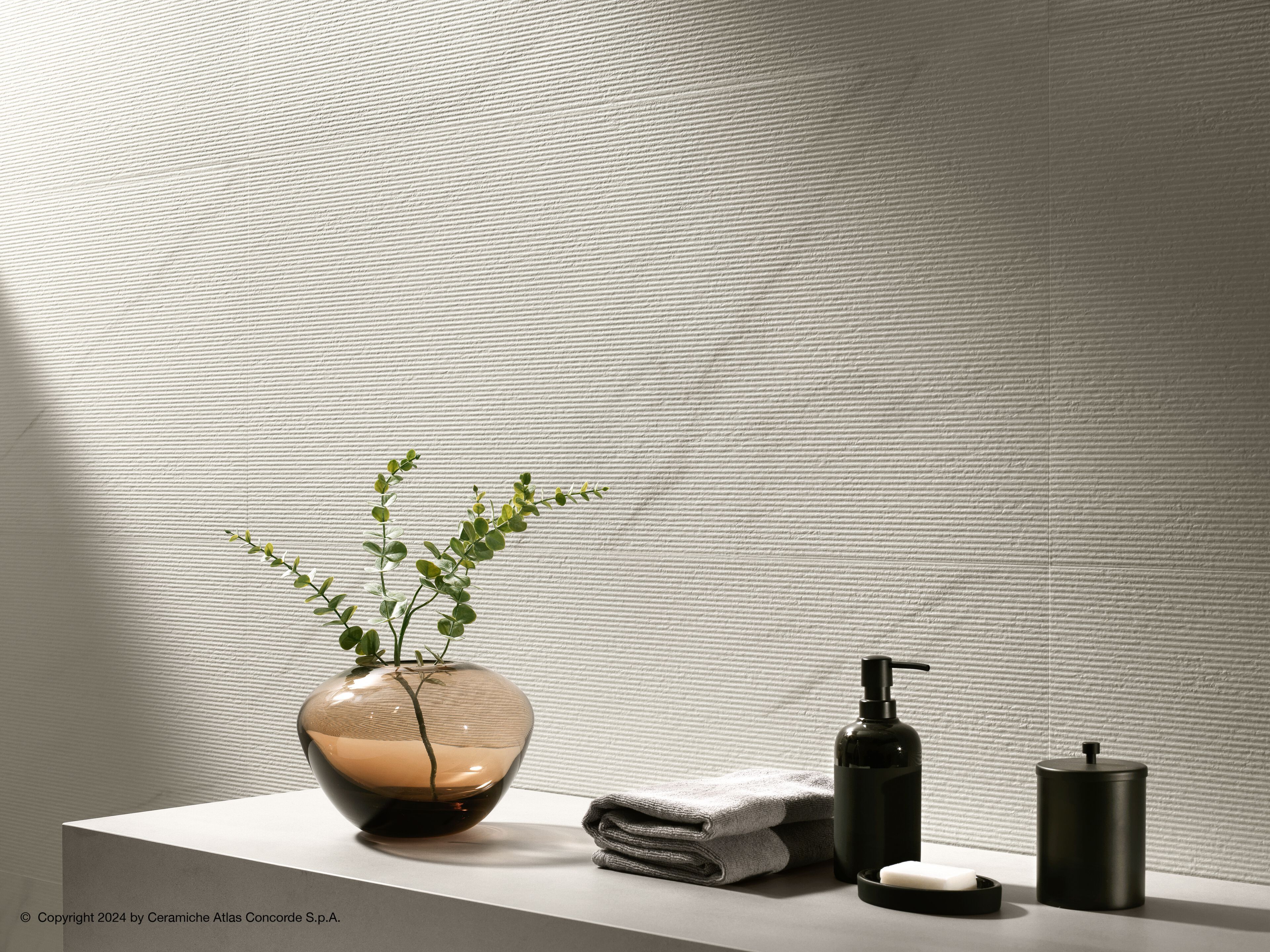 Трехмерная облицовка керамогранита с мраморным эффектом для интерьера Atlas Concorde ARCH-00125054 - Вид №16