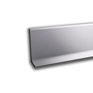 Плинтус напольный Профиль-Опт 1500x100x10мм алюминий цвет серебро