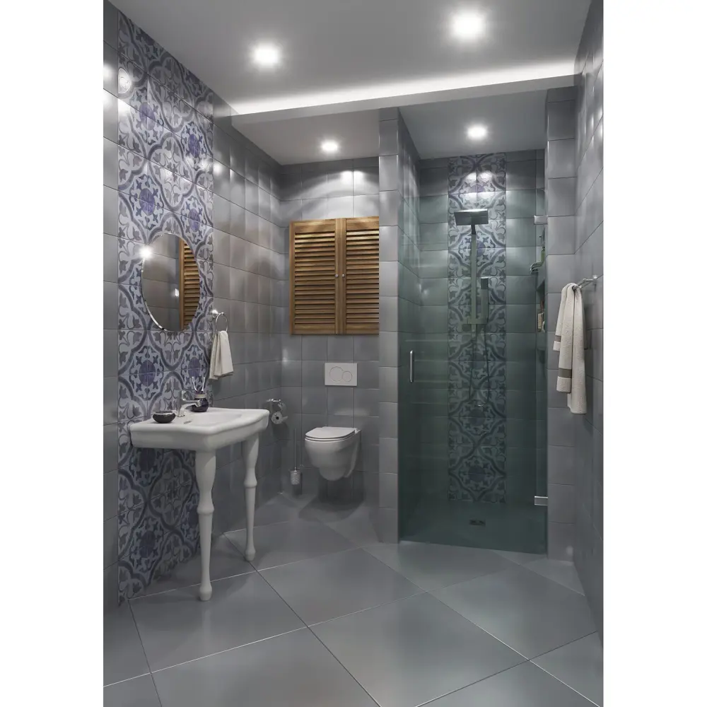 Раковина квадратная Sensea Клара, керамика, 55 см, цвет белый Без серии STLM-2007312 - Вид №8