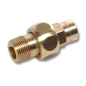 Сгон с плоским уплотнением Sanha 1/2"x15 мм НР-ВП бронза 89354961 STLM-2064094