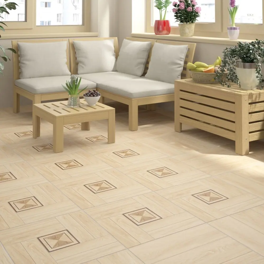 Керамогранит Twister 45х45 см 1.42 м2 цвет бежевый LB CERAMICS Твистер STLM-2197025 - Вид №5